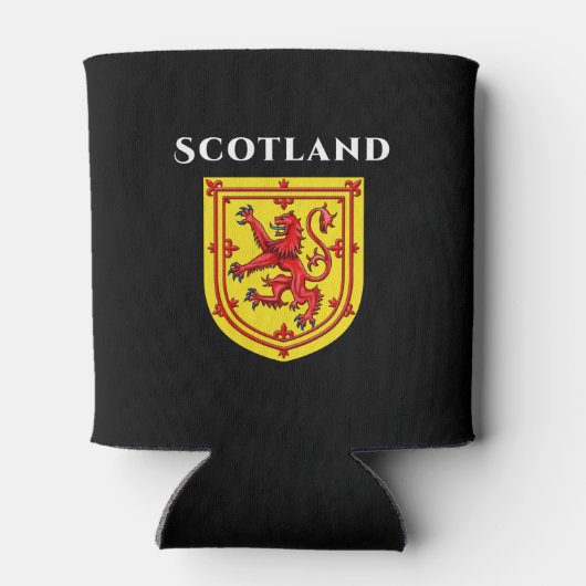 Scotland Lion Rampant Blikjeskoeler (Achterkant)