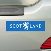 Scotland Lion Rampant Bumpersticker (Op auto)