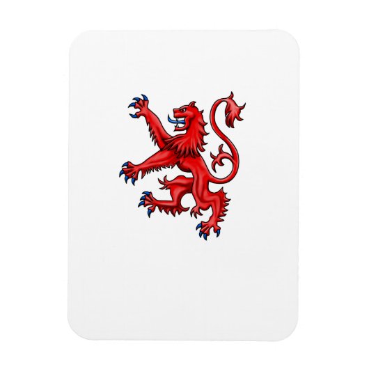 Scotland Lion Rampant Magneet (Verticaal)
