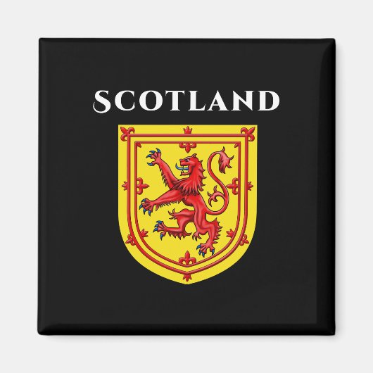 Scotland Lion Rampant Magneet (Voorkant)