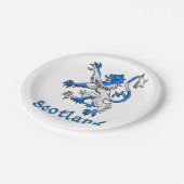 Scotland Lion Rampant Papieren Bordje (Gekanteld)