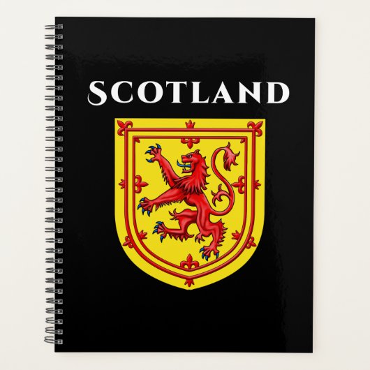 Scotland Lion Rampant Planner (Voorkant)