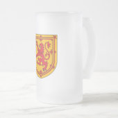 Scotland Lion Rampant Shield Matglas Bierpul (Voorkant rechts)