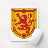Scotland Lion Rampant Shield Muismat (Met muis)