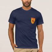 Scotland Lion Rampant Shield Tshirt (Voorkant)