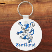 Scotland Lion Rampant Sleutelhanger (Voorkant)