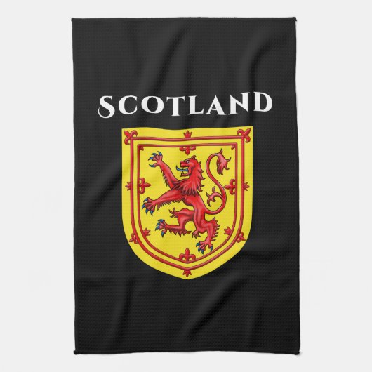 Scotland Lion Rampant Theedoek (Verticaal)