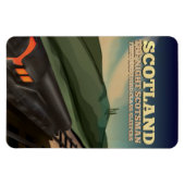 Scotland Locomotive Travel Poster Magneet (Horizontaal)