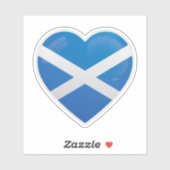 Scotland Love Icon Sticker (Vel)