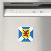 Scotland Magnet - Cross & Lion (Insitu (Vaatwasser))