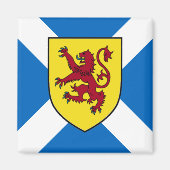 Scotland Magnet - Cross & Lion (Voorkant)
