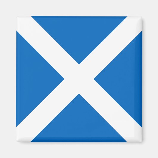 Scotland Magnet - Kruis van St. Andrew (Voorkant)