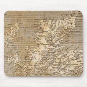 Scotland Map door Arrowsmith Muismat