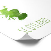Scotland Map Poster (Hoek)