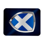 Scotland Metallic Emblem Magneet (Horizontaal)