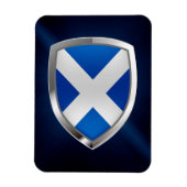 Scotland Metallic Emblem Magneet (Verticaal)