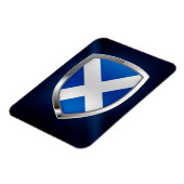 Scotland Metallic Emblem Magneet (Linkerzijde)