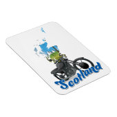 Scotland Motorcycle map reisposer Magneet (Rechterzijde)