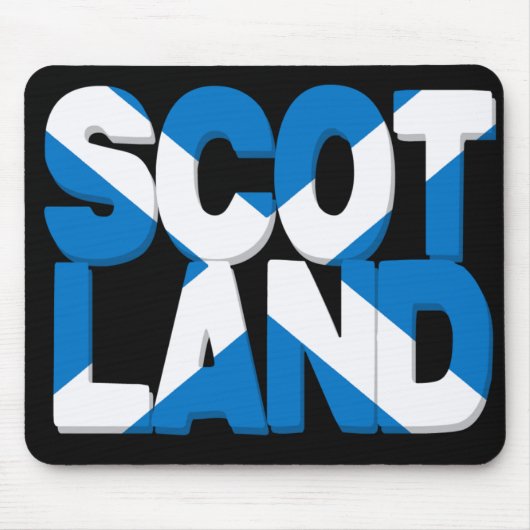 Scotland Mousepad Muismat (Voorkant)