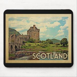 Scotland Muismat Castle Vintage Travel