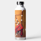 Scotland Musical bagpipe Gifts Aluminium Water Waterfles (Links)