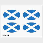 SCOTLAND OVALE STICKER (Vel)