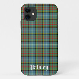 Scotland Paisley District Tartan Gepersonaliseerd Case-Mate iPhone Case