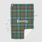 Scotland Paisley District Tartan Gepersonaliseerd Golfhanddoek (Insitu)