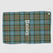 Scotland Paisley District Tartan Gepersonaliseerd Golfhanddoek (Horizontaal)