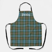 Scotland Paisley District Tartan Gepersonaliseerd Schort (Voorkant)