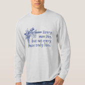 Scotland Quote, Sir William Wallace, Thistle T-shirt (Voorkant)