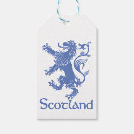 Scotland Rampant Lion Label, Schots erfgoed Cadeaulabel