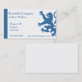 Scotland Rampant Lion Visitekaartje (Voorkant / Achterkant)