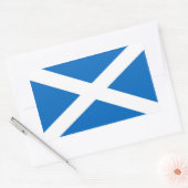 SCOTLAND RECHTHOEKIGE STICKER (Envelop)