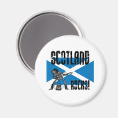 Scotland Rocks Magneet (Voorkant / Achterkant)
