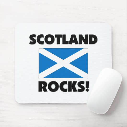Scotland Rocks Muismat (Met muis)