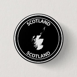 Scotland Ronde Button 3,2 Cm