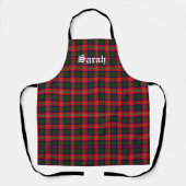 Scotland Roxburgh District Tartan Gepersonaliseerd Schort (Voorkant)