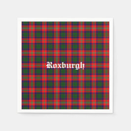 Scotland Roxburgh District Tartan Gepersonaliseerd Servet