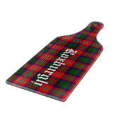 Scotland Roxburgh District Tartan Gepersonaliseerd Snijplank (Hoek)