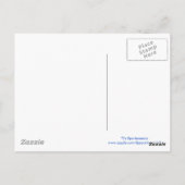 Scotland Rugby Ball Briefkaart (Achterkant)