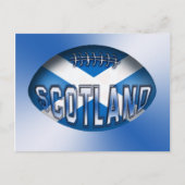 Scotland Rugby Ball Briefkaart (Voorkant)