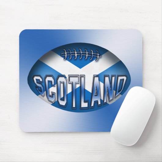 Scotland Rugby Ball Muismat (Met muis)