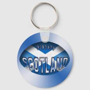 Scotland Rugby Ball Sleutelhanger