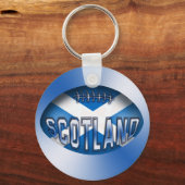 Scotland Rugby Ball Sleutelhanger (Voorkant)