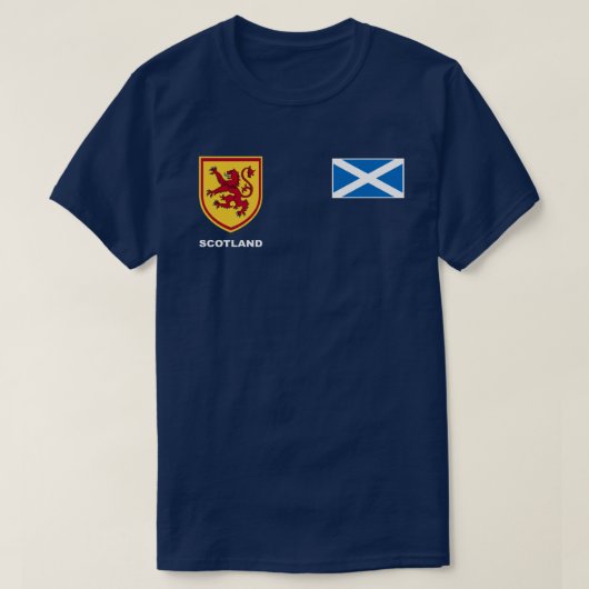 Scotland Rugby T-shirt (Design voorkant)
