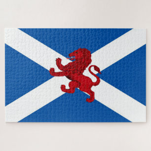 Scotland Saint Andrew's flag/Rampant Lion 1014 Legpuzzel
