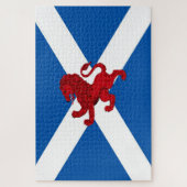 Scotland Saint Andrew's flag/Rampant Lion 1014 Legpuzzel (Verticaal)