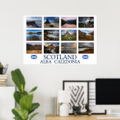 Scotland - Schottland - Schotland - Caledonia Poster (Thuiskantoor)