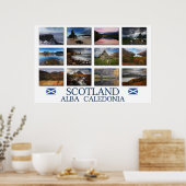Scotland - Schottland - Schotland - Caledonia Poster (Keuken)